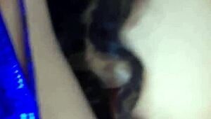 ugh, strugglin to put this blue bikini on my big latina ass lol