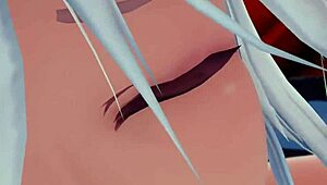 Intimate banging with Haku in 3D POV, so hot! 😍