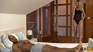 Ever had a hung black lover sneak behind your naive husband?