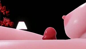 Intimate banging with Haku in 3D POV, so hot! 😍