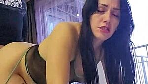 Rough phone sex with horny milf couple