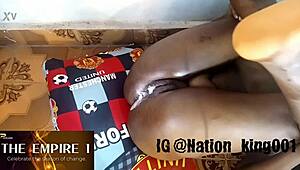 Hey, watch me, your teacher, drill my new student with my huge black dick for a grade. Full creampie video on Red!