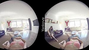 Yanks amateur babes Marina and Charlotte share a steamy mutual orgasm.