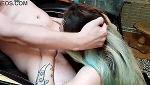 is that young mom swallowing cum from old friend