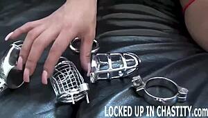 In POV Femdom Bondage, Mistress Uses Toys To Make You Obey Or Stay Locked Up Forever.