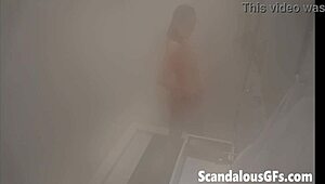 Wow, My Gorgeous Girlfriend in a Steamy Shower, Isn’t She Stunning?