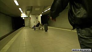 i'm boris schwarz, this slut sucked me in the tube station and i picked her up for a fuck, oh man