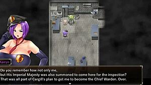 Karryn Endures Rough Threesome with Slime Monster and Thug