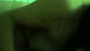 the masked guy pounding this hot maid in doggystyle during the interview, cum in mouth