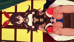 amber plays with her shorts