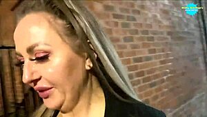 public cum walk with shameful behind-the-scenes action