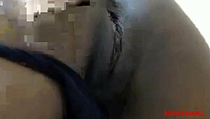 Watch this Jamaican girl take that monster cock in front of her boyfriend.