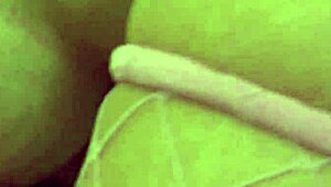 this 3-way porn features a creampied blonde with big tits