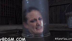 Busty Beauty Endures Extreme Rough Pussy Punishment With Cock And Blowjob