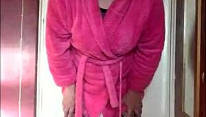 crossdressing sissy craves pee in public outdoor setting