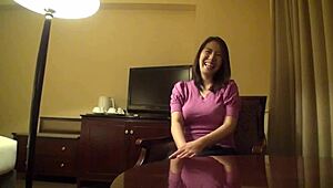 intriguing moans from haruna, 25, during intense japanese action