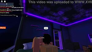 Roblox and blowjobs collide in this Hentai animation
