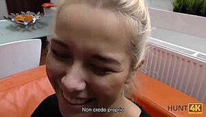 Hunt4k Cuckold Paid Well for Stunning Blonde Girlfriend