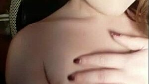 Taboo encouragement for big natural tits jerk off