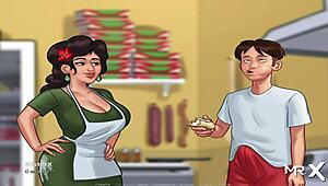 maria enjoys mustache riding in summertime saga episode 76