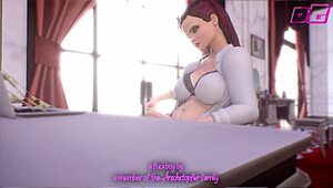 oh man, i-i can’t believe this animated femdom futa dominating a femboy!