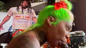 happy birthday oral gift from wet mouth