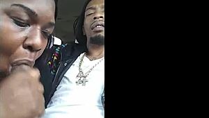 My in-law gave a blowjob on the way to the hotel