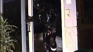 Roxina2001 Dominates in Rubber Helmet with XXL Action