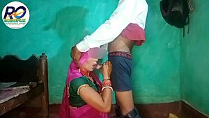 Yo, check this wild stepmother and son sex clip! She was heading to the market but got sidetracked for a quick kitchen fuck.