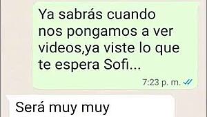 Amateur Web Chat with Cousin Sofia