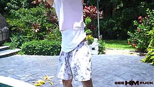 Air Thugger and Arietta Adams in rough outdoor handyman sequel