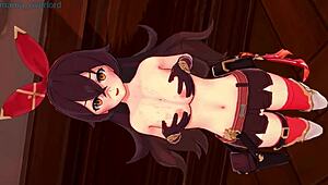 amber plays with her shorts