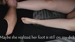 Step-Sister Trades Foot Massage for Intense Foot Rub
