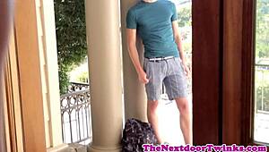 twink threeway with zak reed, sucking and fucking hard 😈