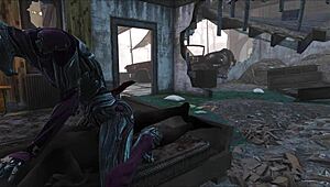 Hentai in Fallout 4: Cartoon Porn in 3D