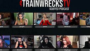 Trainwrecks Scuffed Webcam Orgy With Scarlet Joycgee Bertycuss Jenna Part 4 Of 5