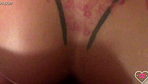 Door left open, on all fours, man enters and intensely fucks my ass and pussy with delicious monster cock