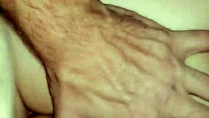 personal moment captured indoors