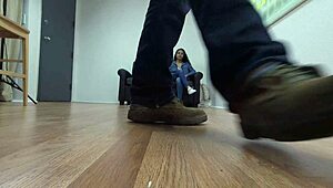 Tala Black undergoes POV casting interview with Indian actress in professional setting