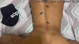 Intriguing venezuelan cousin recorded and fucked in ass and pussy by peruvian prostitute