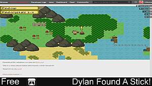 Dylan Discovers A Stick In Bondage Spanking Scene