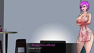 Complete gameplay confined with goddesses part 9 blowjob and cumshot