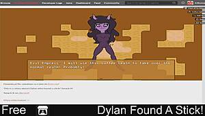 Dylan Discovers A Stick In Bondage Spanking Scene