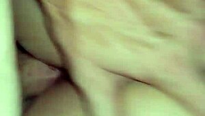 personal moment captured indoors