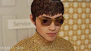 Mei's wild night journey in steamy anime action