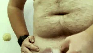 soloboy jerks off with huge cumshot load