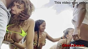 Cali beach trip 2022 turned wild with monster cock action!