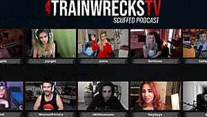 Trainwrecks Scuffed Webcam Orgy With Scarlet Joycgee Bertycuss Jenna Part 4 Of 5