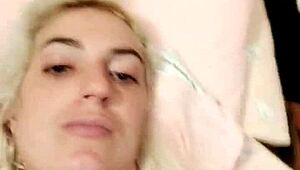 alina modelista licks red popsicle while undressing and cuddling bear in bed 😏