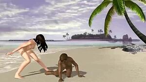 Busty Anime Girls Naked Dancing Hard